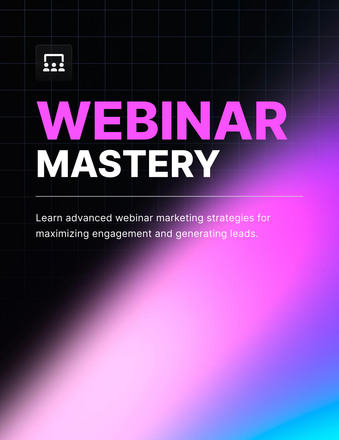 Webinar Mastery - EBook