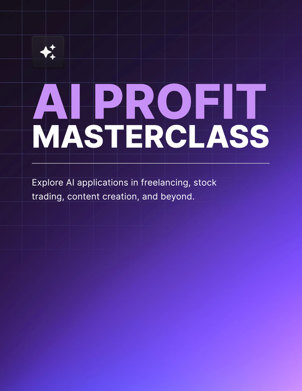 AI Profit Masterclass - EBook