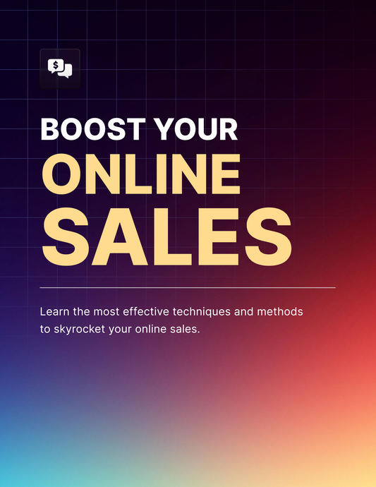 Boost Your Online Sales - EBook