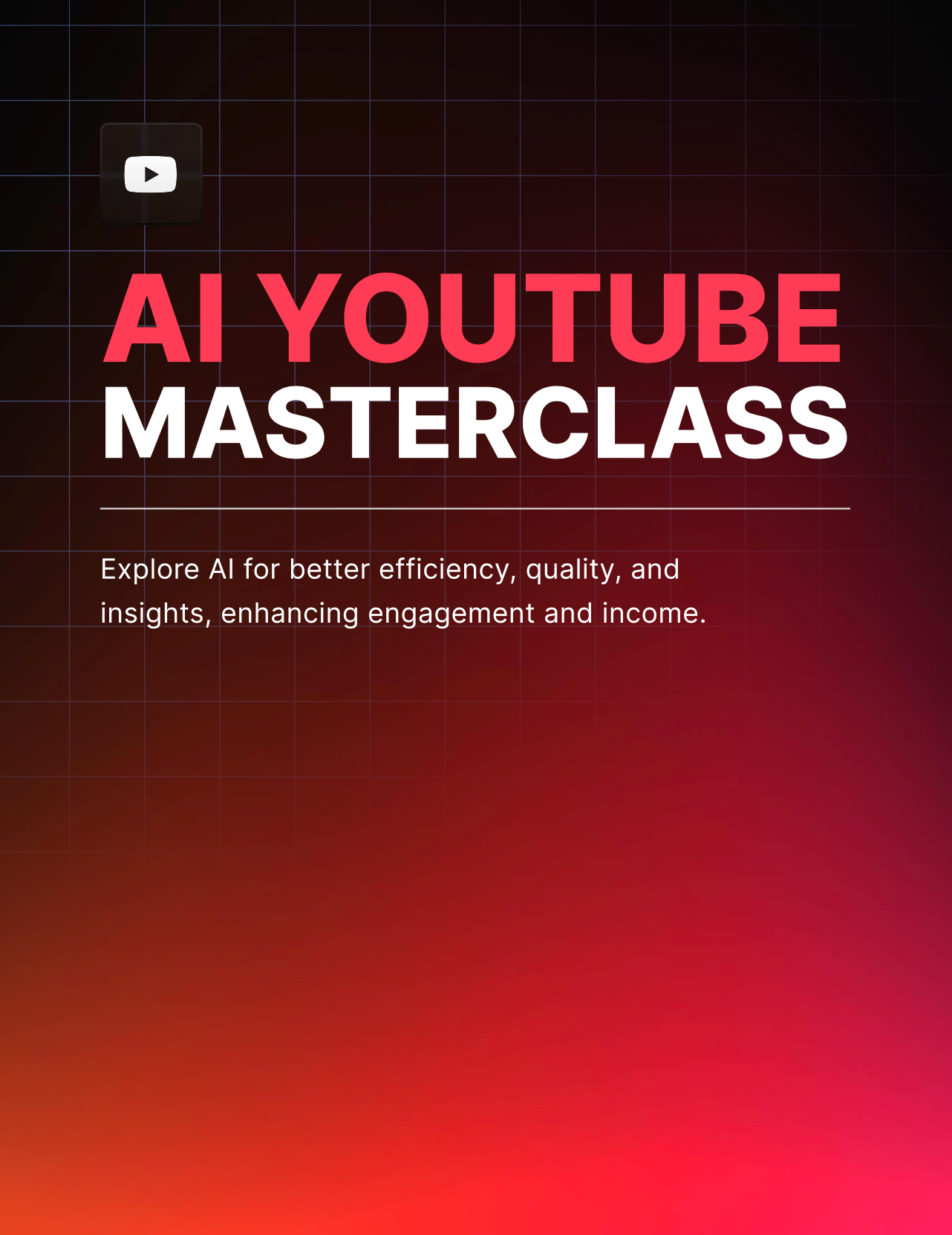 AI YouTube Masterclass - EBook
