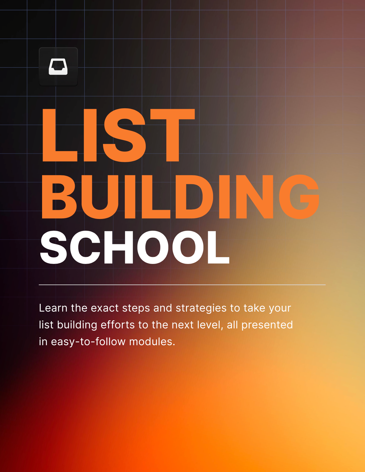 List Building School - EBook