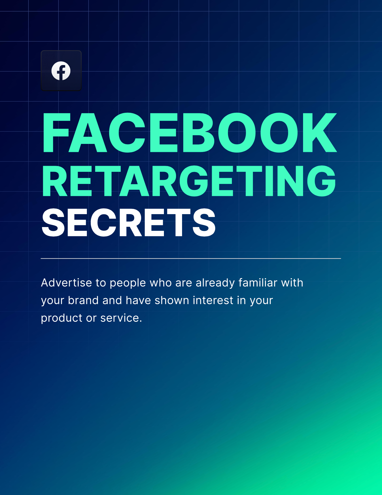Facebook Retargeting Secrets - EBook