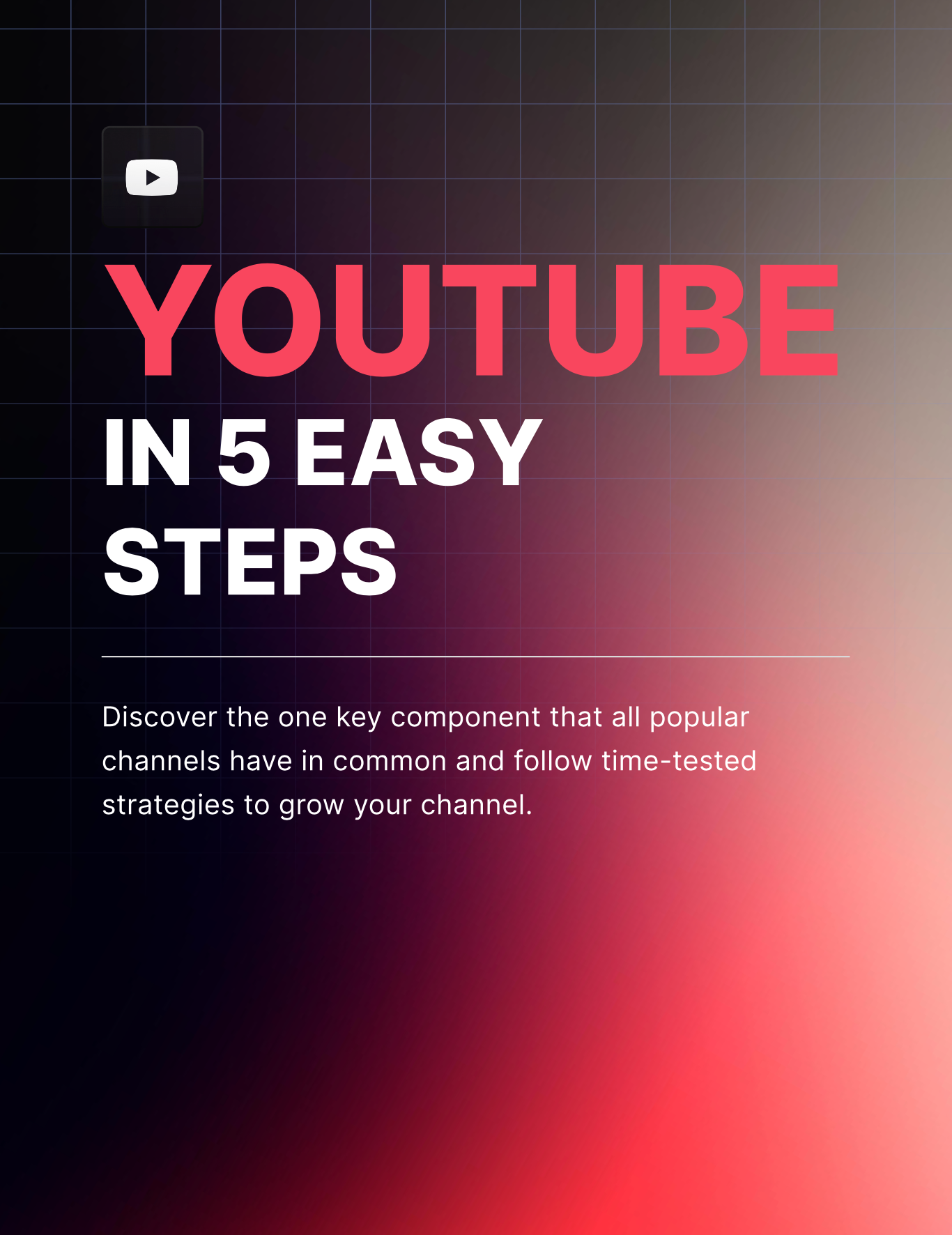 YouTube in 5 Easy Steps - EBook