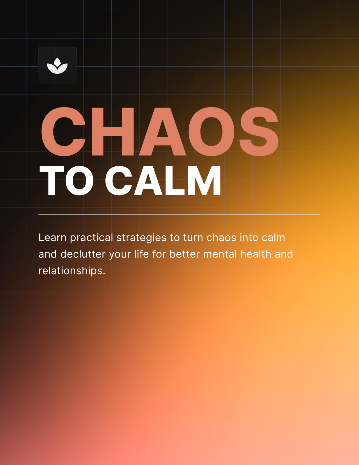 Chaos to Calm - EBook