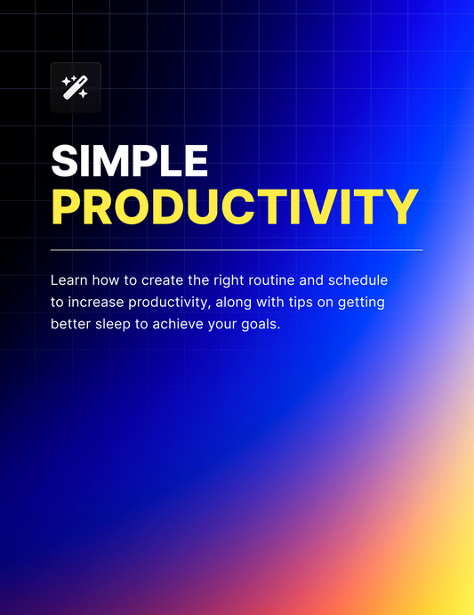 Simple Productivity - EBook