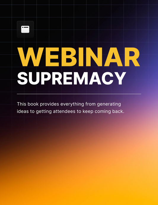 Webinar Supremacy - EBook