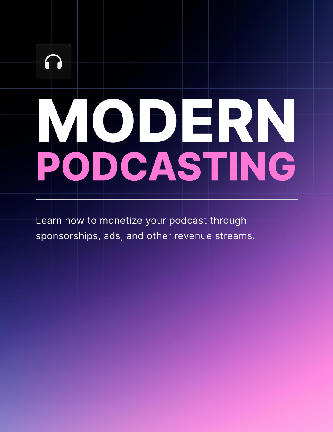 Modern Podcasting - EBook